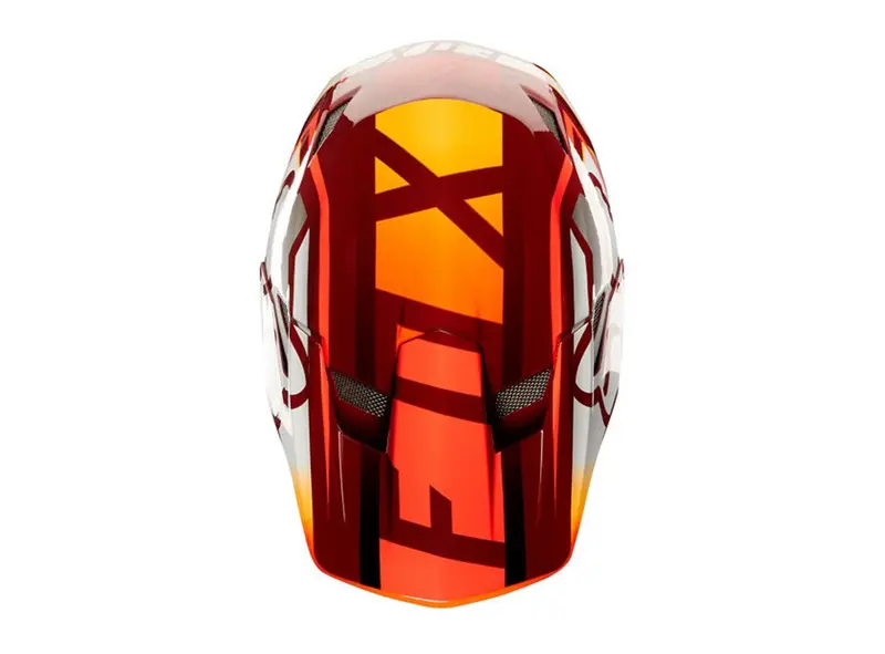 Fox Racing Rampage Comp Full Face Helmet - Reno - Cardinal - 2019 2