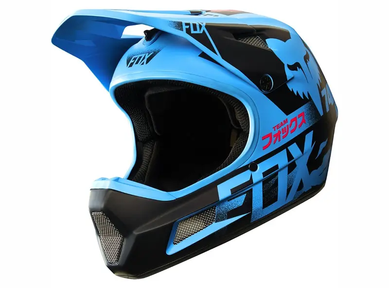 Fox Racing Rampage Comp Full Face Helmet - Union - Blue 1