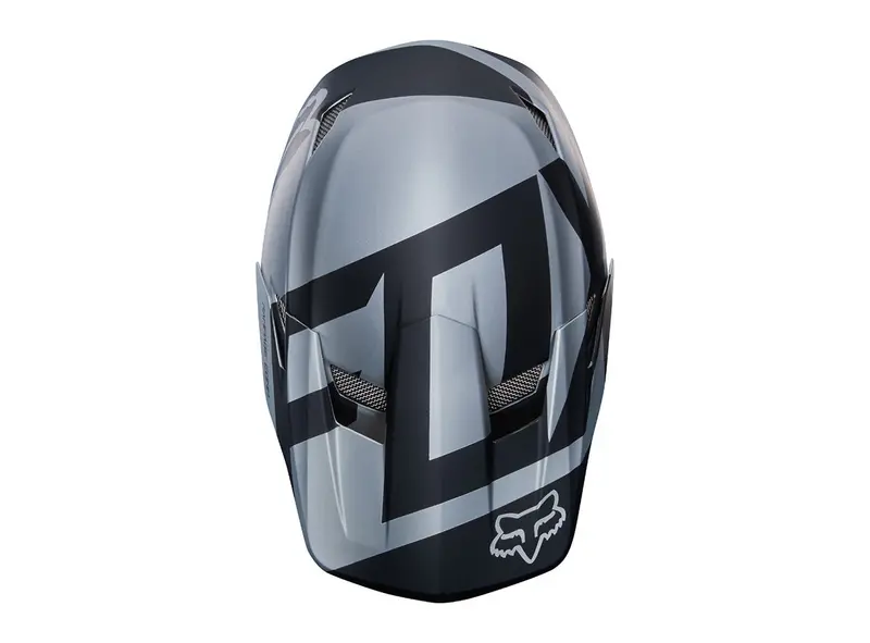 Fox Racing Rampage Comp Preme Full Face Helmet - Black-Chrome 1