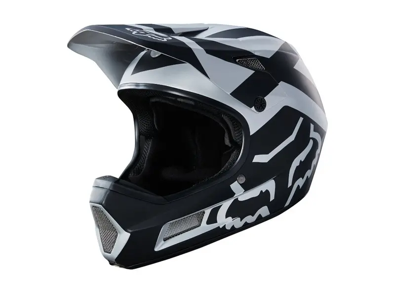 Fox Racing Rampage Comp Preme Full Face Helmet - Black-Chrome 2