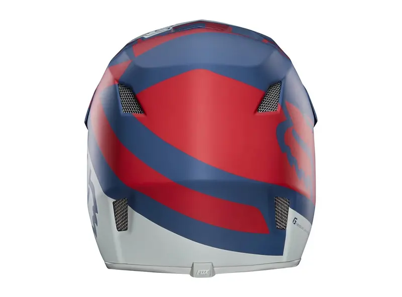 Fox Racing Rampage Comp Preme Full Face Helmet - Blue-Red 1