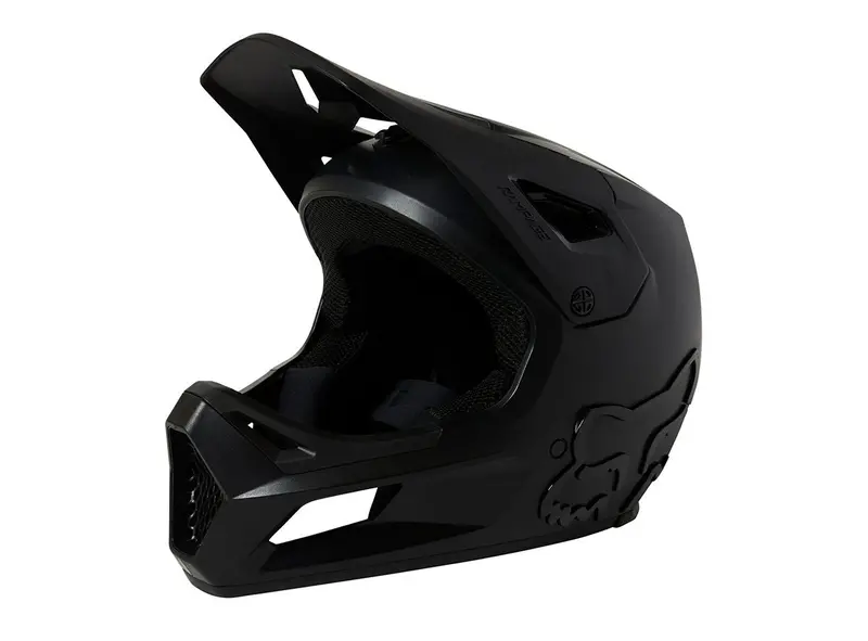 Fox Racing Rampage Full Face Helmet - Black-Black 1