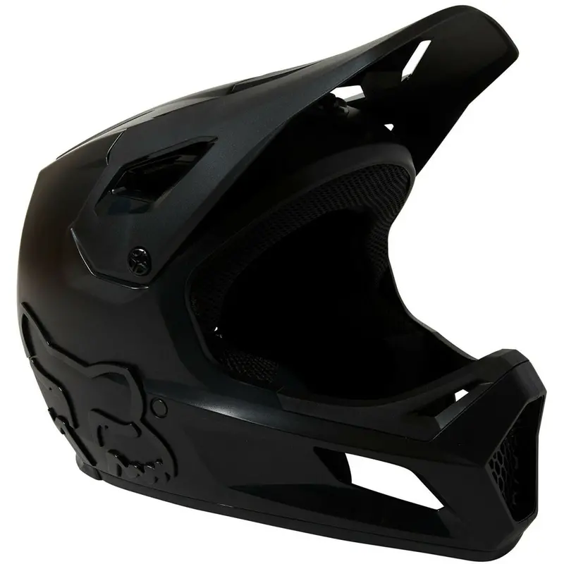 Fox Racing Rampage Full Face Helmet - Black-Black 2