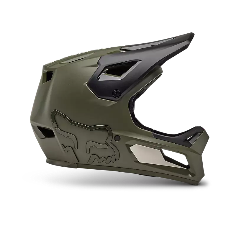 Fox Racing Rampage Full Face Helmet - Ceshyn - Ce/Cpsc - Olive Green 1