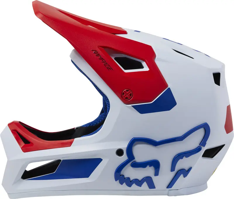Fox Racing Rampage Full Face Helmet - Ceshyn - White 3