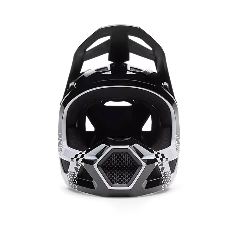 Fox Racing Rampage Full Face Helmet - Digi Image - Black-White 3