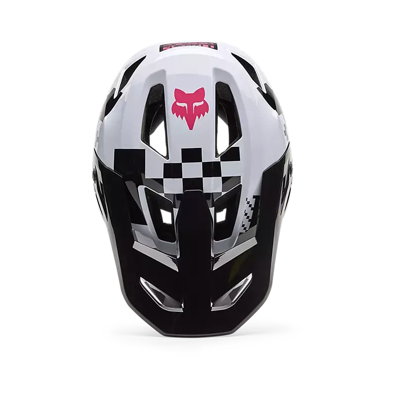 Fox Racing Rampage Full Face Helmet - Digi Image - Black-White 4