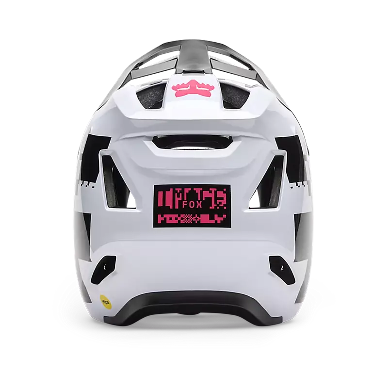 Fox Racing Rampage Full Face Helmet - Digi Image - Black-White 5