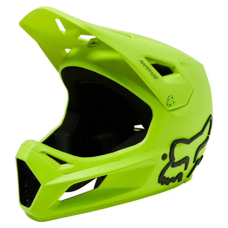 Fox Racing Rampage Full Face Helmet - Flo Yellow 1