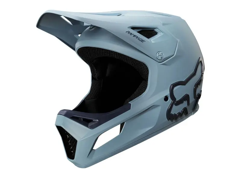 Fox Racing Rampage Full Face Helmet - Light Blue-Navy - 2020 3