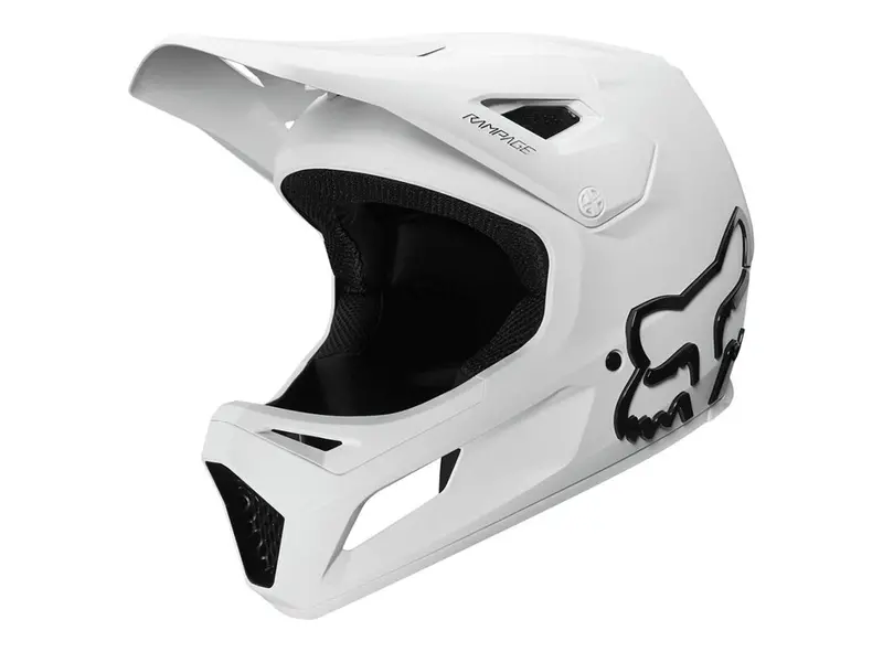 Fox Racing Rampage Full Face Helmet - White - 2020 1