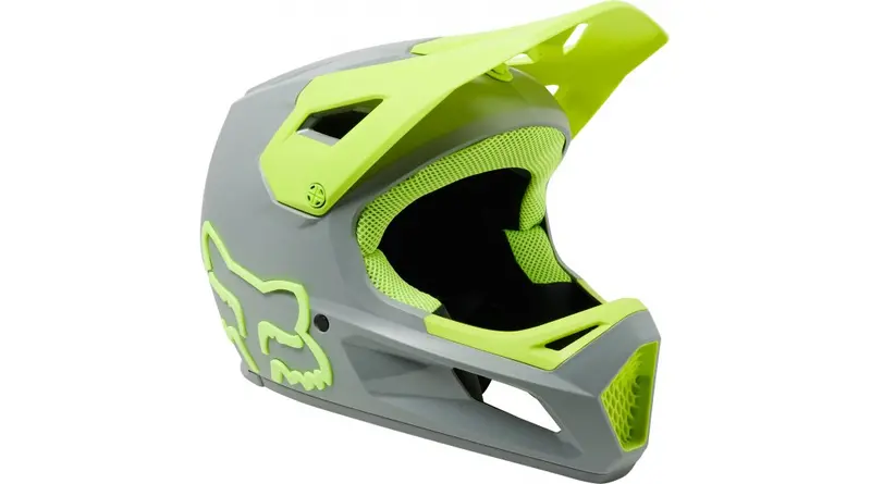 Fox Racing Rampage Full Face Helmet - Youth - Ceshyn - Gray - 2022 1