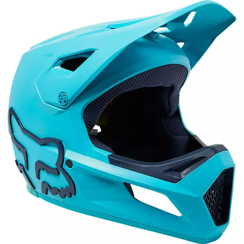 Fox Racing Rampage Full Face Helmet - Youth - Teal 1