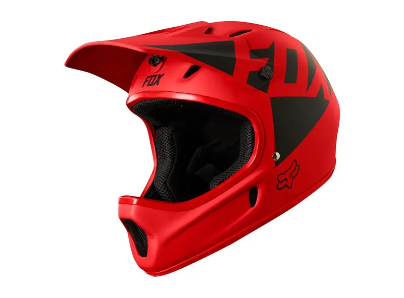 Fox Racing Rampage Landi Full Face Helmet - Bright Red 1
