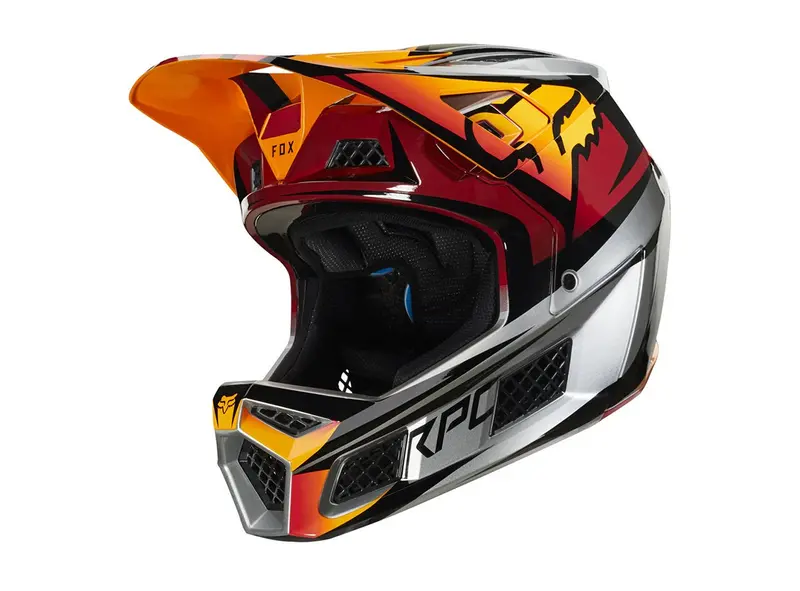 Fox Racing Rampage Pro Carbon Full Face Helmet - Weld - Ice - 2019 1