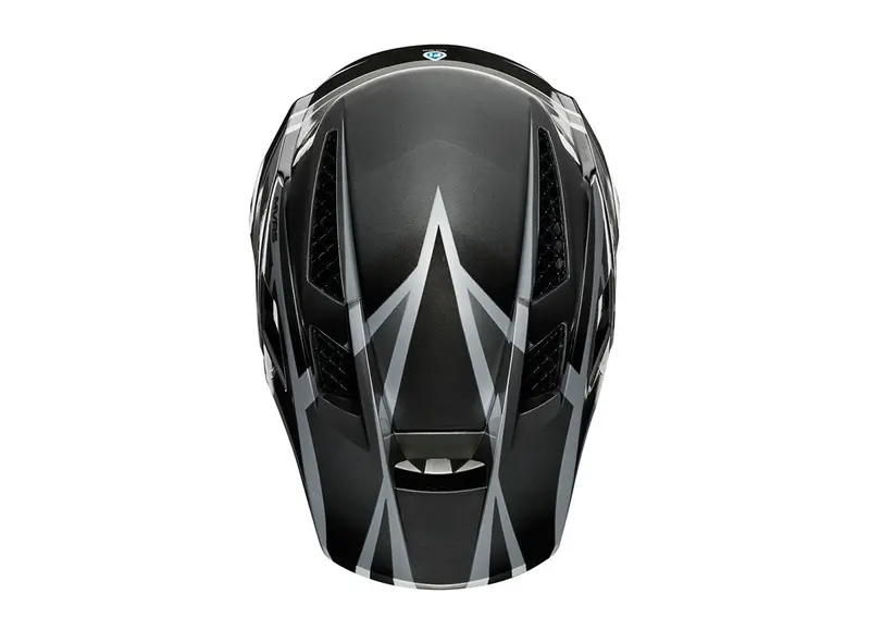 Fox Racing Rampage Pro Carbon Full Face Helmet - Weld - Metallic Silver - 2019 3