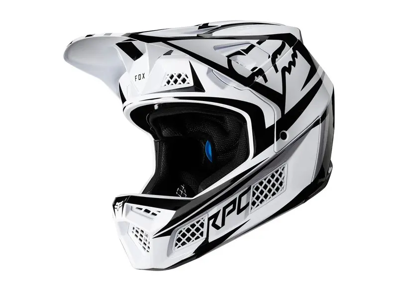 Fox Racing Rampage Pro Carbon Full Face Helmet - Weld - White - 2019 1