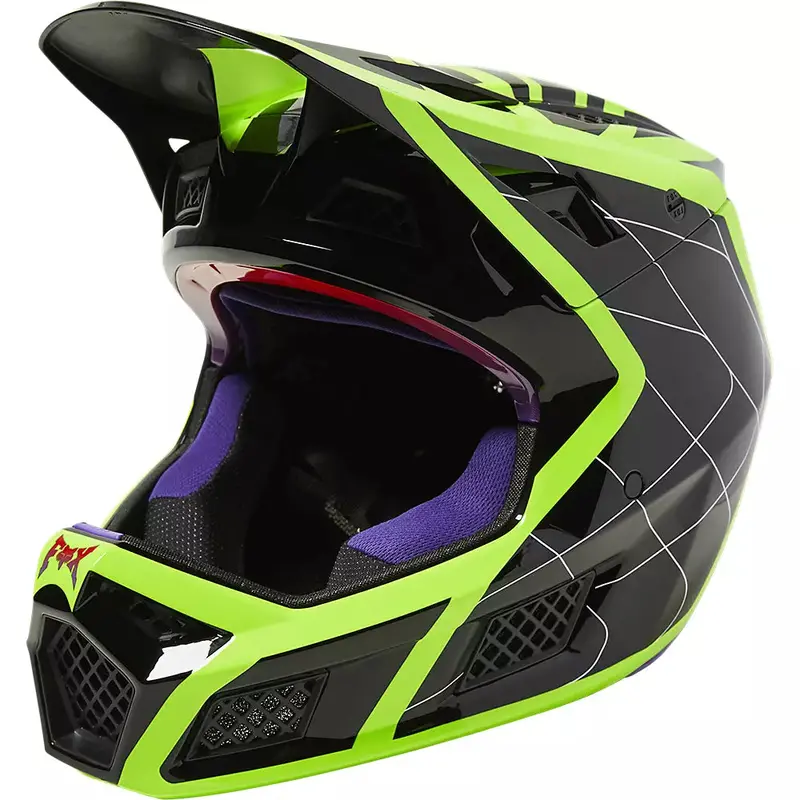 Fox Racing Rampage Pro Carbon Mips Full Face Helmet - Celz - Black 2