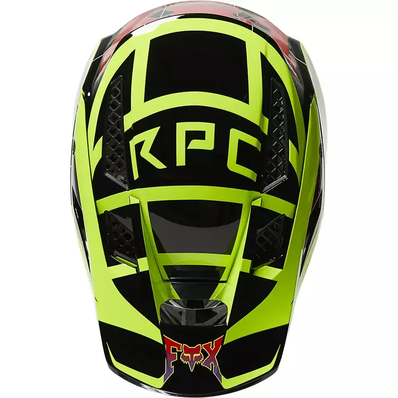Fox Racing Rampage Pro Carbon Mips Full Face Helmet - Celz - Black 3