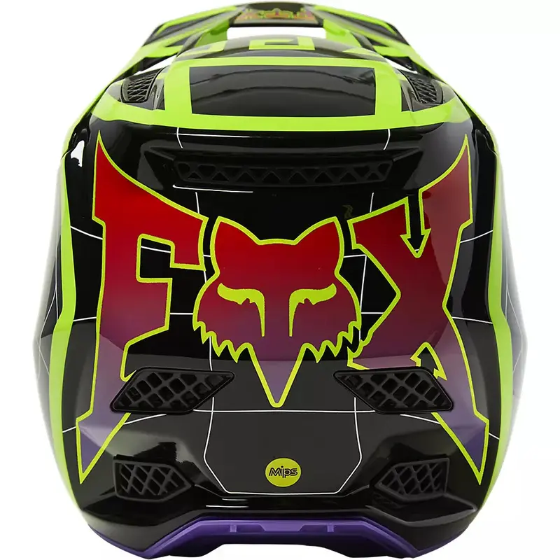 Fox Racing Rampage Pro Carbon Mips Full Face Helmet - Celz - Black 4