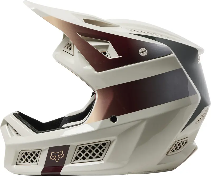 Fox Racing Rampage Pro Carbon Mips Full Face Helmet - Glnt - Vintage White 2