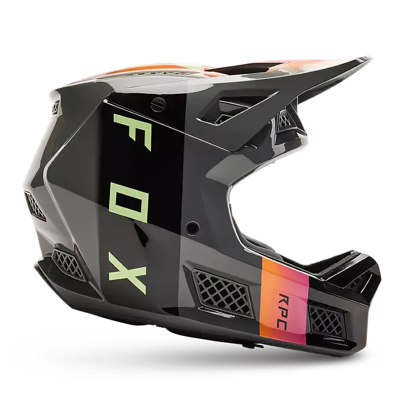 Fox Racing Rampage Pro Carbon Mips Full Face Helmet - Reez - Oat 1