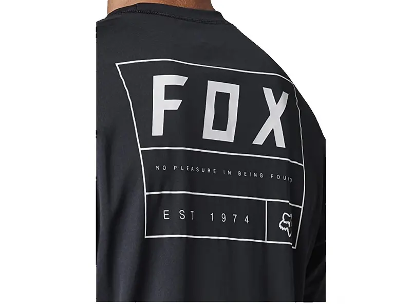 Fox Racing Ranger Dri Release 3/4 Sleeve Mtb Jersey - Iron - Black 2