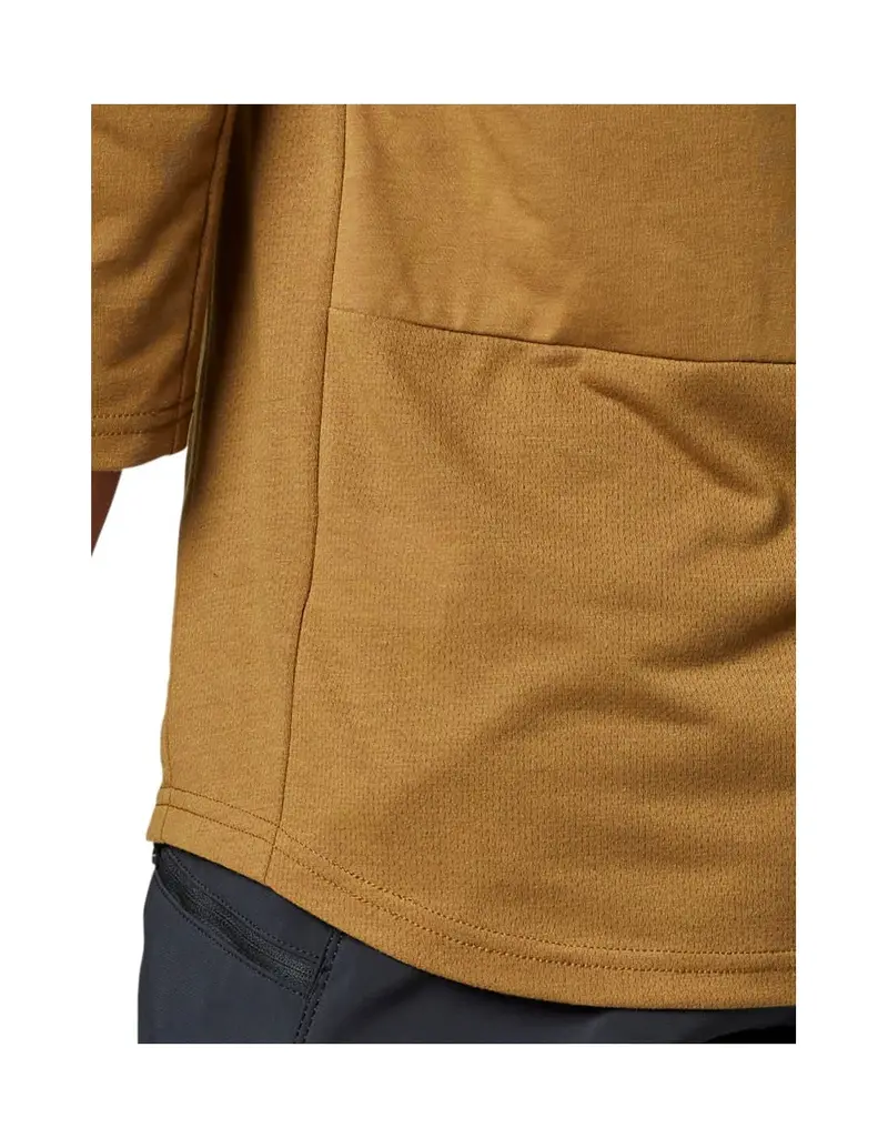 Fox Racing Ranger Dri Release 3/4 Sleeve Mtb Jersey - Iron - Caramel 4