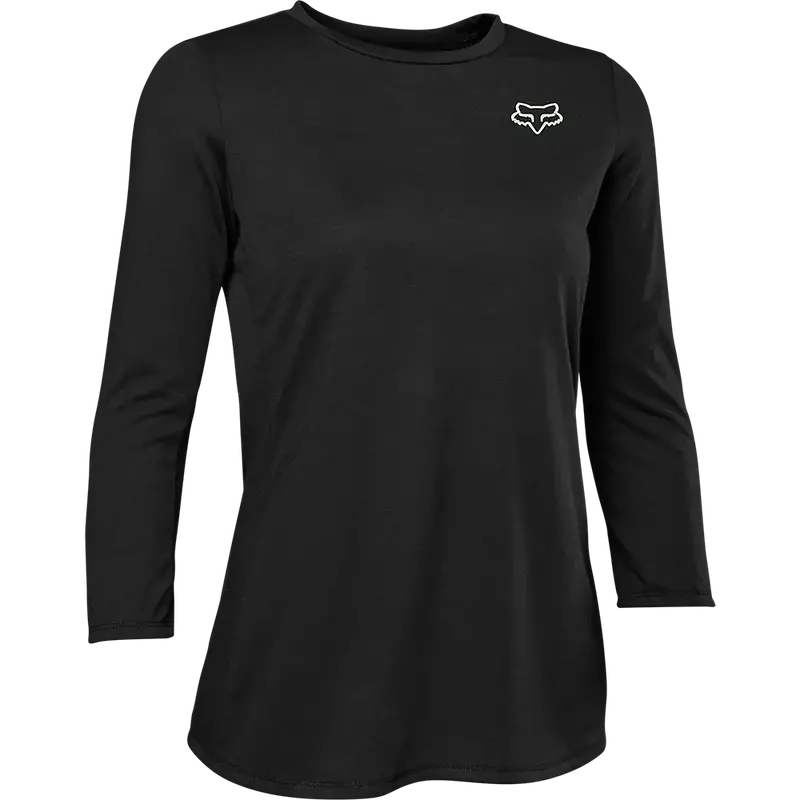 Fox Racing Ranger Dri Release 3/4 Sleeve Mtb Jersey - Womens - Black 1