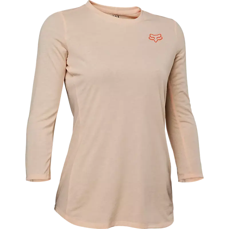 Fox Racing Ranger Dri Release 3/4 Sleeve Mtb Jersey - Womens - Light Pink 1