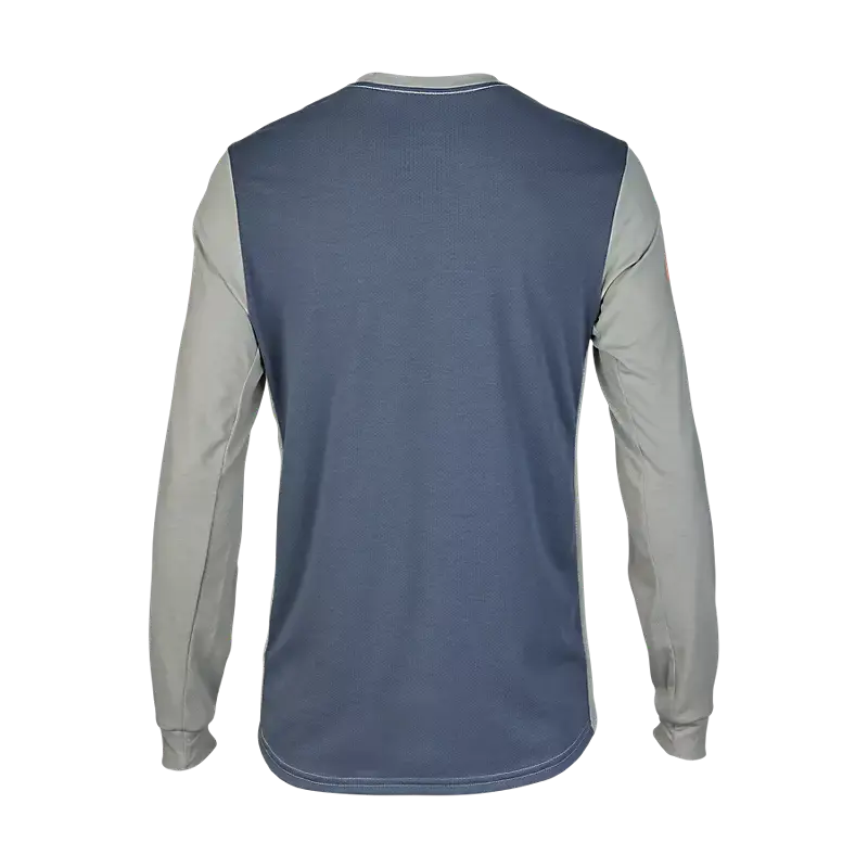 Fox Racing Ranger Dri Release Long Sleeve Mtb Jersey - Aviation - Gray Vintage 2