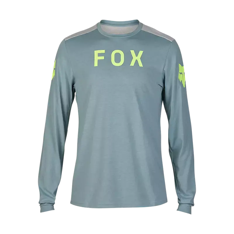 Fox Racing Ranger Dri Release Long Sleeve Mtb Jersey - Aviation - Gunmetal 1