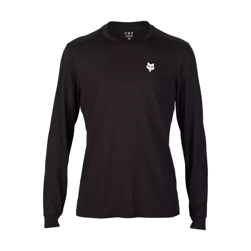 Fox Racing Ranger Dri Release Long Sleeve Mtb Jersey - Shepherds - Black 1
