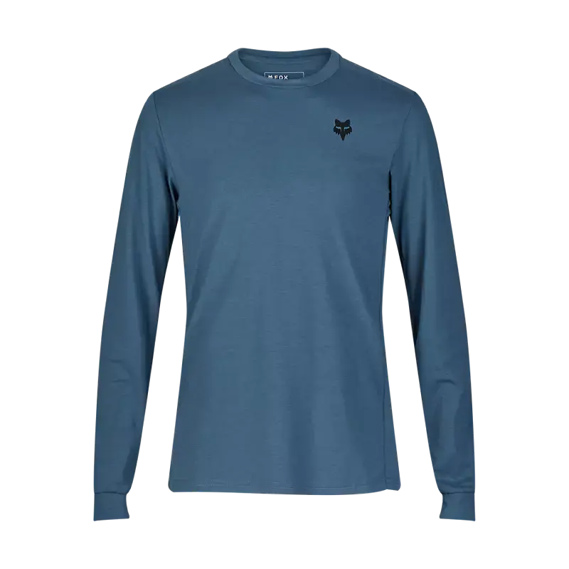 Fox Racing Ranger Dri Release Long Sleeve Mtb Jersey - Shepherds - Dark Vintage Blue 1