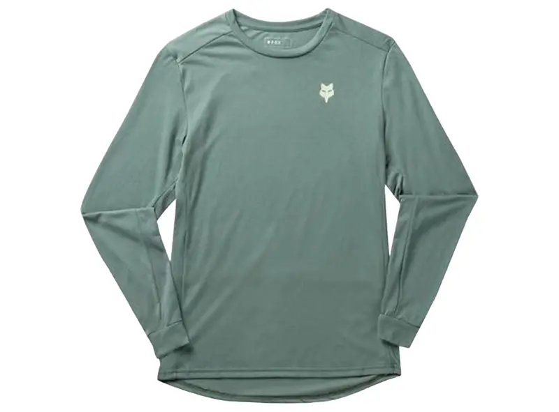 Fox Racing Ranger Dri Release Long Sleeve Mtb Jersey - Shepherds - Hunter Green 1