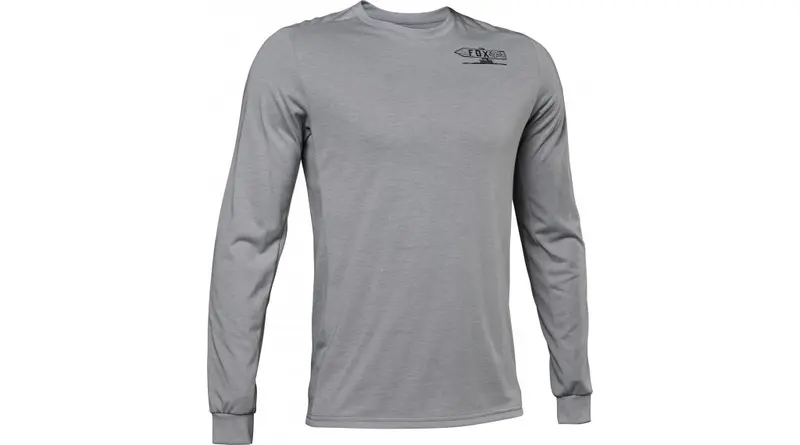 Fox Racing Ranger Dri Release Long Sleeve Mtb Jersey - Steel Gray 1