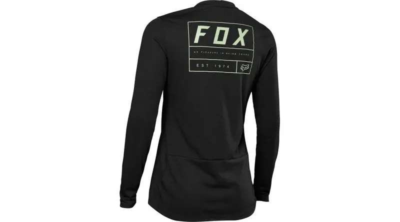 Fox Racing Ranger Dri Release Long Sleeve Mtb Jersey - Womens - Black 2