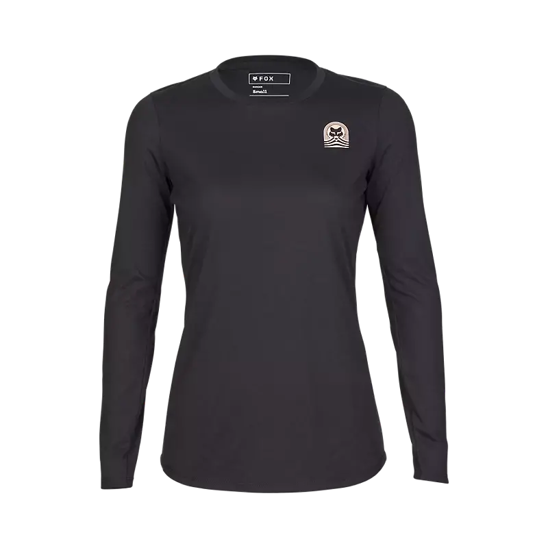Fox Racing Ranger Dri Release Long Sleeve Mtb Jersey - Womens - Black - 2024 1
