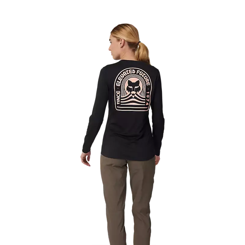 Fox Racing Ranger Dri Release Long Sleeve Mtb Jersey - Womens - Black - 2024 4