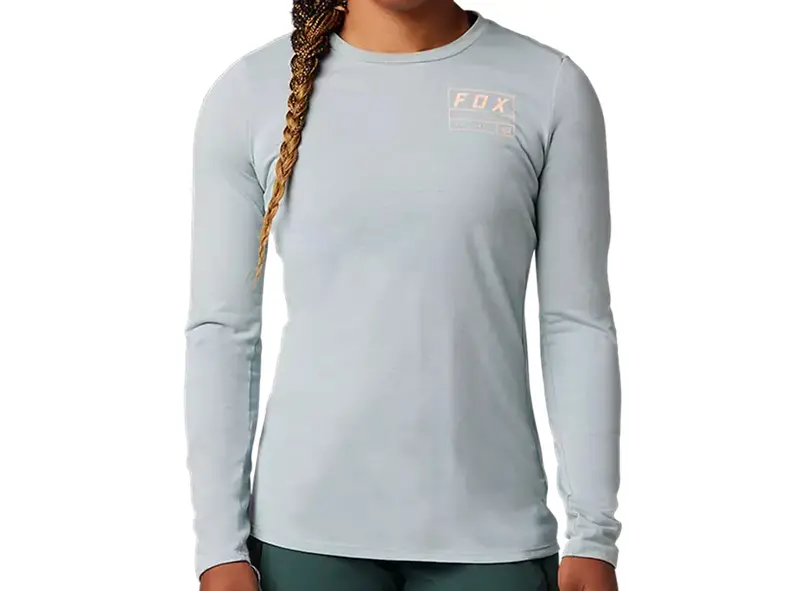 Fox Racing Ranger Dri Release Long Sleeve Mtb Jersey - Womens - Gunmetal 1