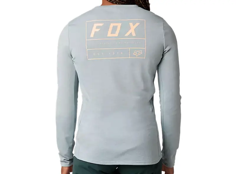 Fox Racing Ranger Dri Release Long Sleeve Mtb Jersey - Womens - Gunmetal 2