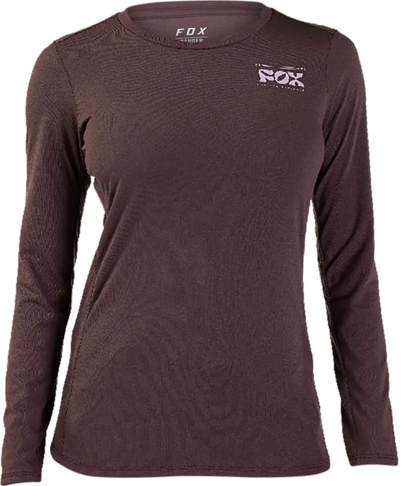 Fox Racing Ranger Dri Release Long Sleeve Mtb Jersey - Womens - Purple 1