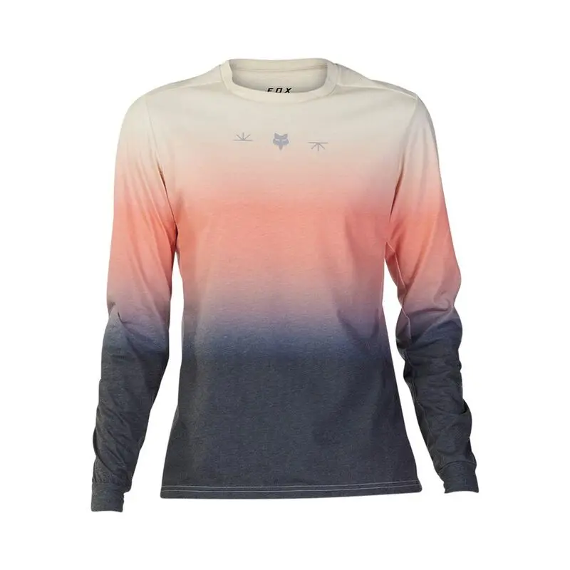 Fox Racing Ranger Dri Release Md Long Sleeve Mtb Jersey - Lunar - Bone 1
