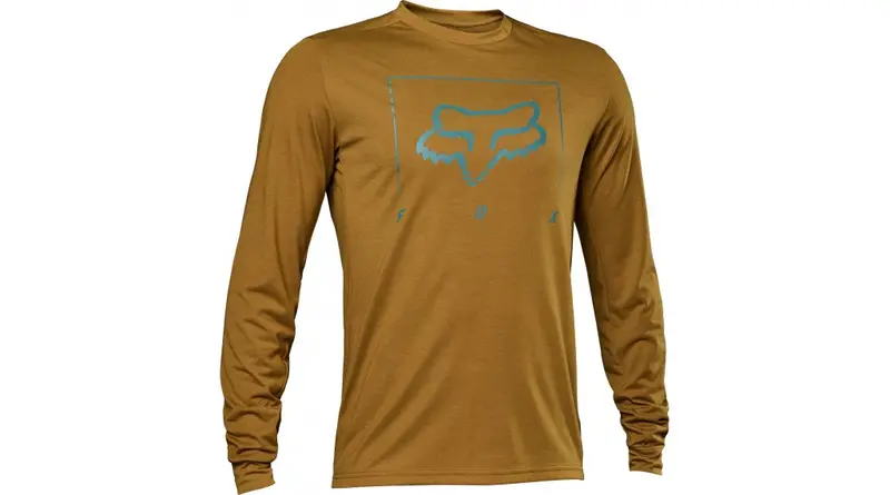 Fox Racing Ranger Dri Release Md Long Sleeve Mtb Jersey - Tred - Caramel 1