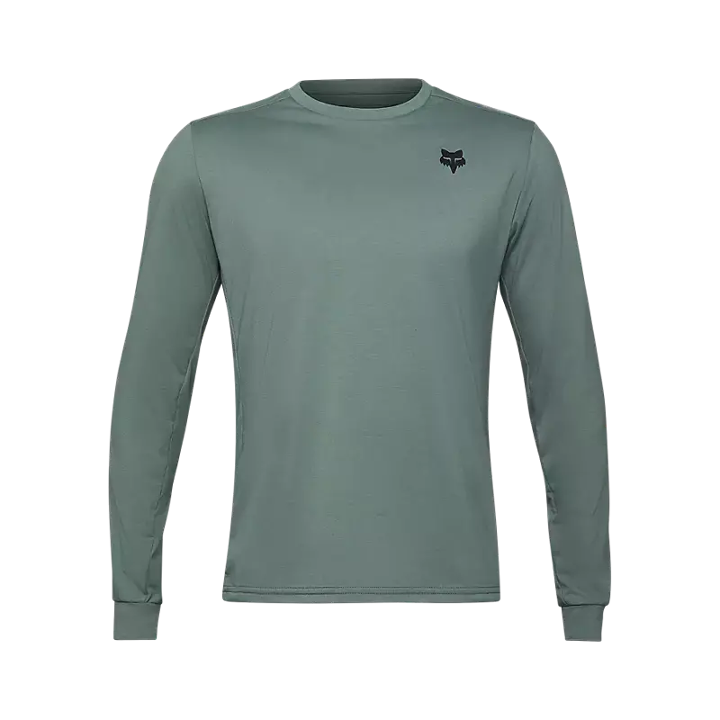 Fox Racing Ranger Dri Release Mid Long Sleeve Mtb Jersey - Hunter Green 1