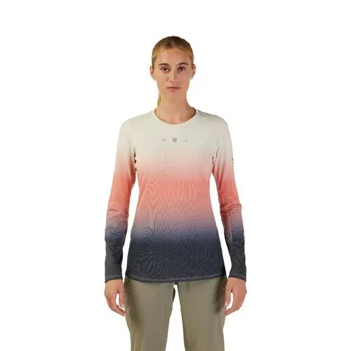 Fox Racing Ranger Dri Release Mid Long Sleeve Mtb Jersey - Lunar - Womens - Bone 2