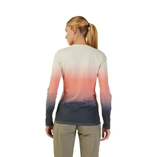 Fox Racing Ranger Dri Release Mid Long Sleeve Mtb Jersey - Lunar - Womens - Bone 3