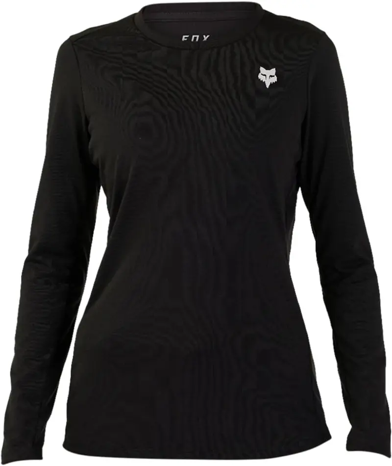 Fox Racing Ranger Dri Release Mid Long Sleeve Mtb Jersey - Womens - Black - Nlm 1