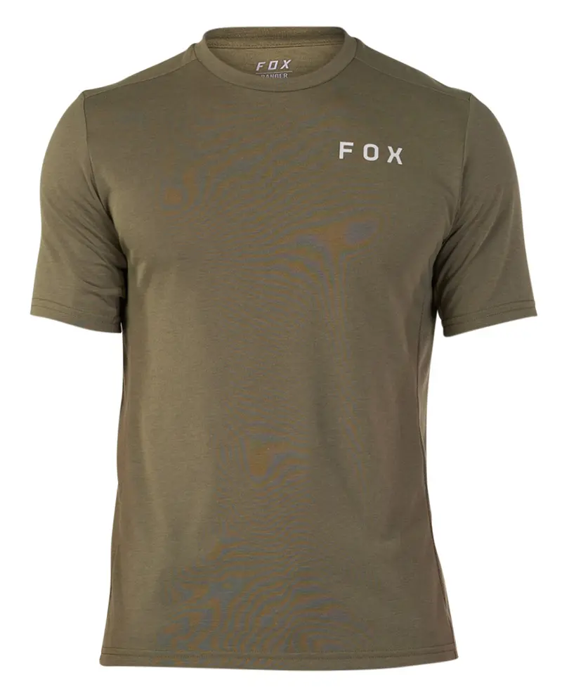 Fox Racing Ranger Dri Release Short Sleeve Mtb Jersey - Alyn - Olive Green 1
