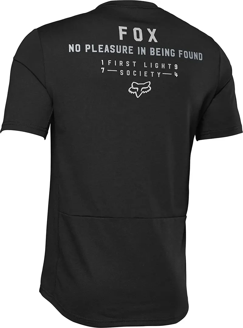 Fox Racing Ranger Dri Release Short Sleeve Mtb Jersey - Crys - Black 2